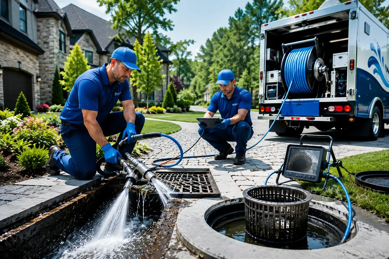 Local outdoor drain cleaning professionals in Frankford, MO