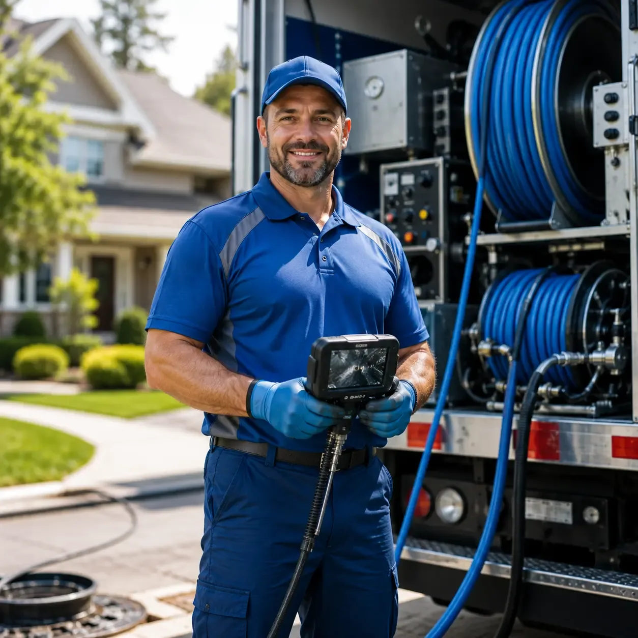 Local outdoor drain cleaning specialists in Frankford, MO